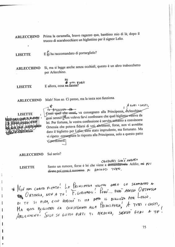 1997 : Il principe travestito (Cristina Pezzoli)