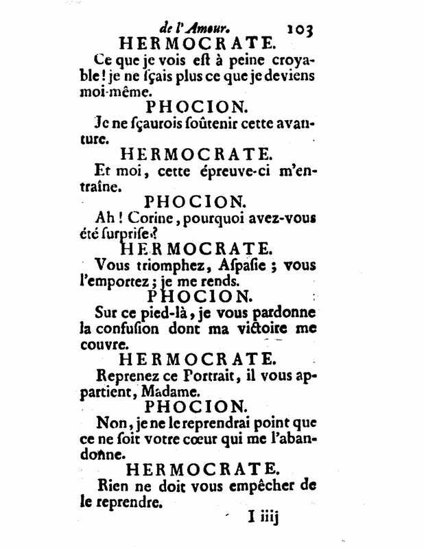 1732 : Le triomphe de l’amour