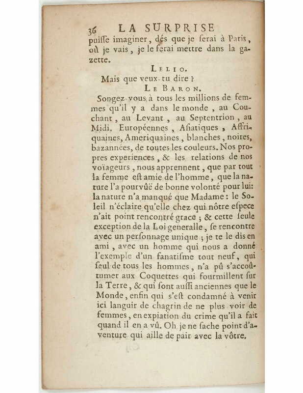 1723 : La surprise de l’amour
