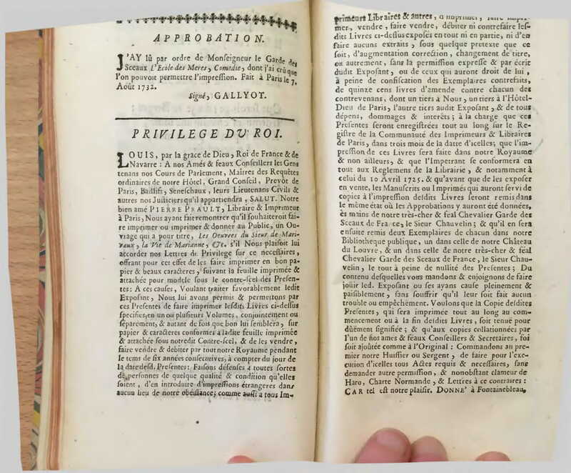 1732 : L’école des mères