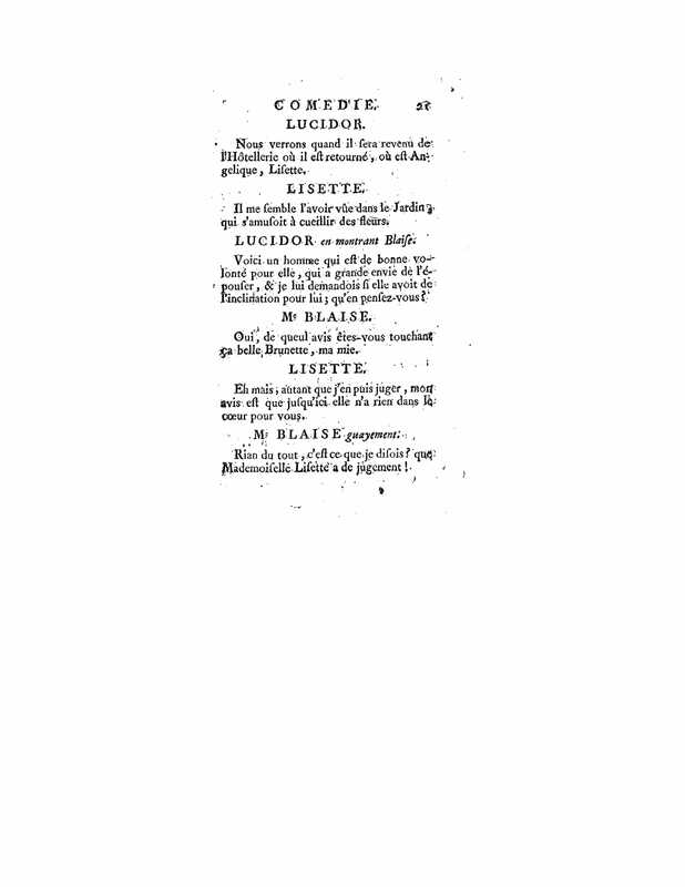 1740 : L’épreuve