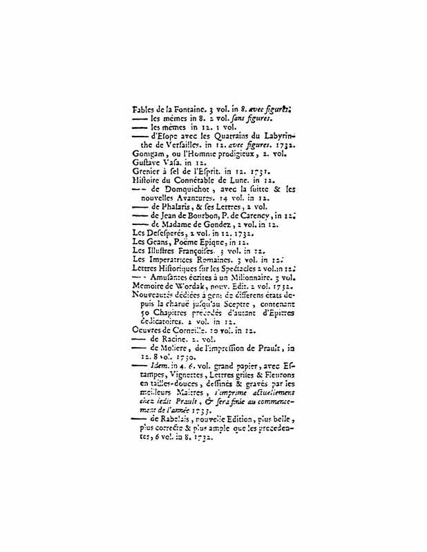 1732 : Les serments indiscrets