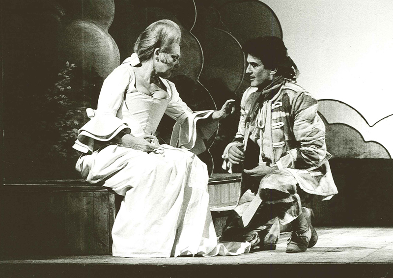 1989 : La duplice incostanza, Photos du spectacle