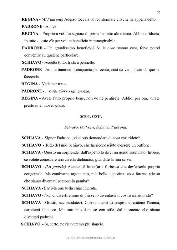 2016 [?] : L’isola degli schiavi [Traduction anonyme]
