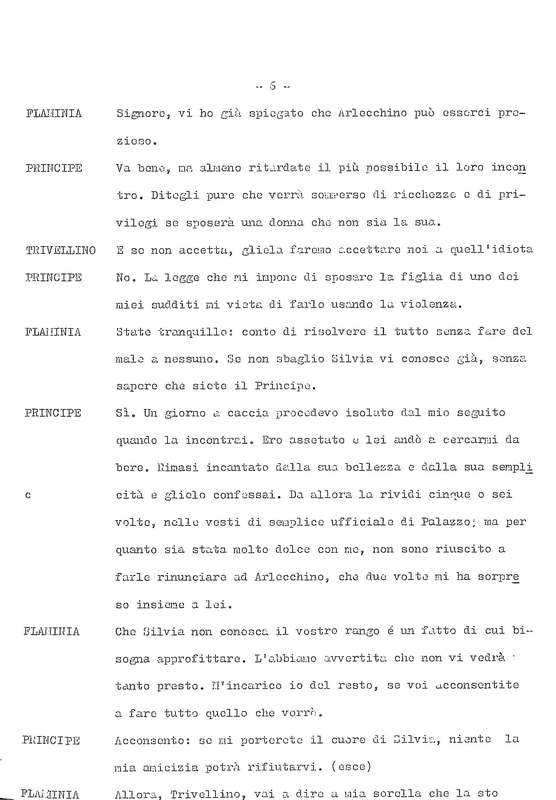 1978 : La doppia incostanza (Andrée Ruth Shammah) script