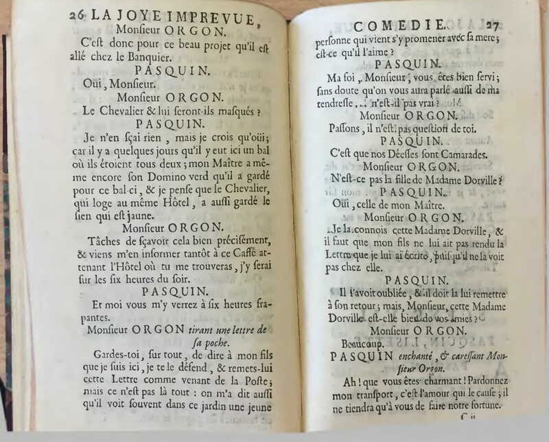 1738 : La joye imprévue