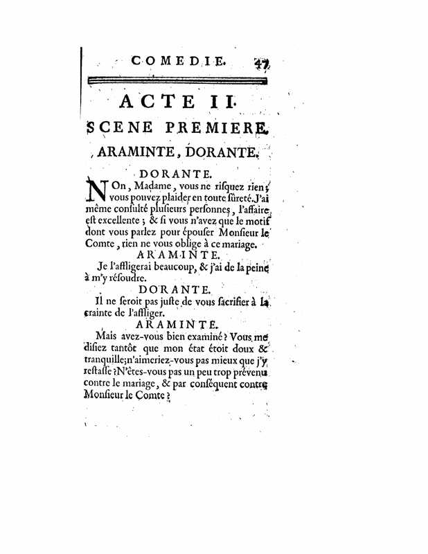 1738 : Les fausses confidences