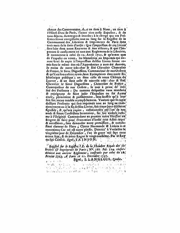 1738 : Les fausses confidences