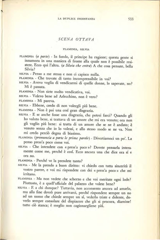 1959 : La duplice incostanza (Marcello Spaziani)