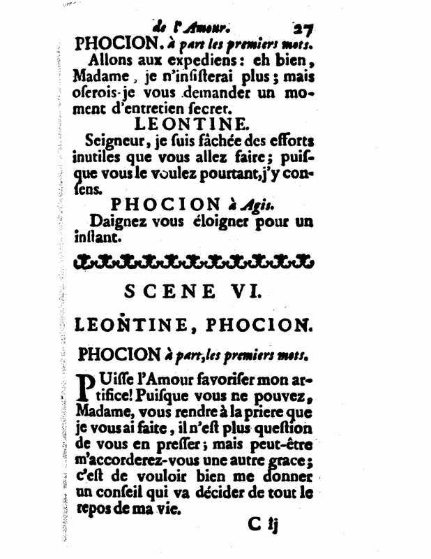 1732 : Le triomphe de l’amour