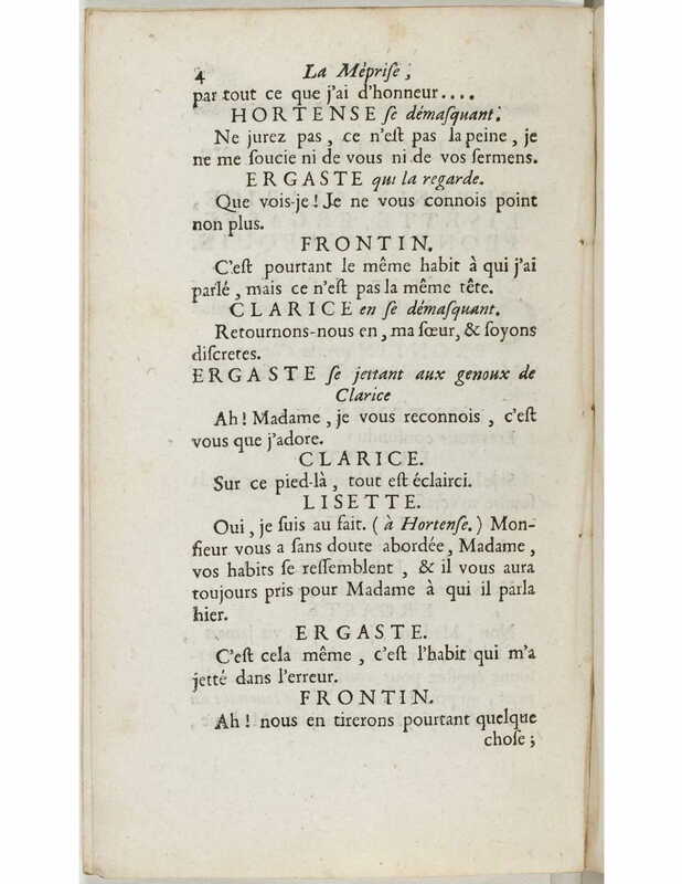 1739 : La méprise