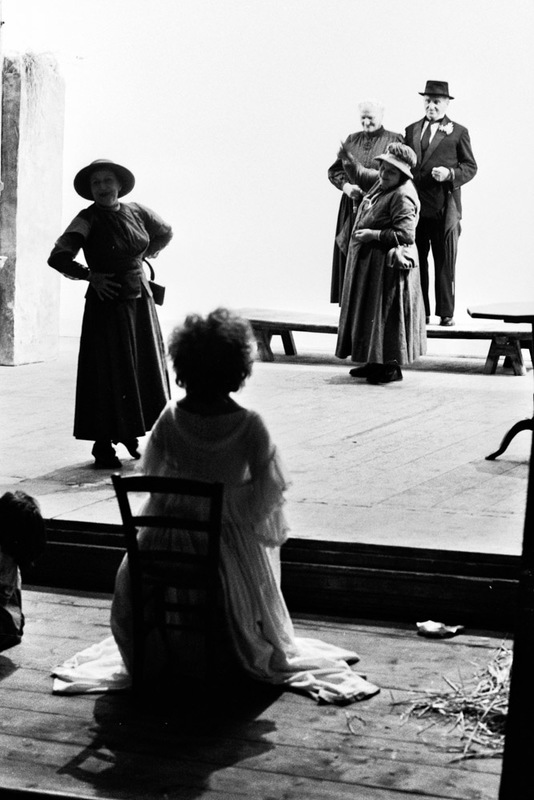 1971 : La finta serva ovvero il furbo punito, Photos du spectacle