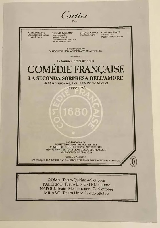 1983 :La seconda sorpresa dell’amore (Piero Colombi, Anna Lia Franchetti)
