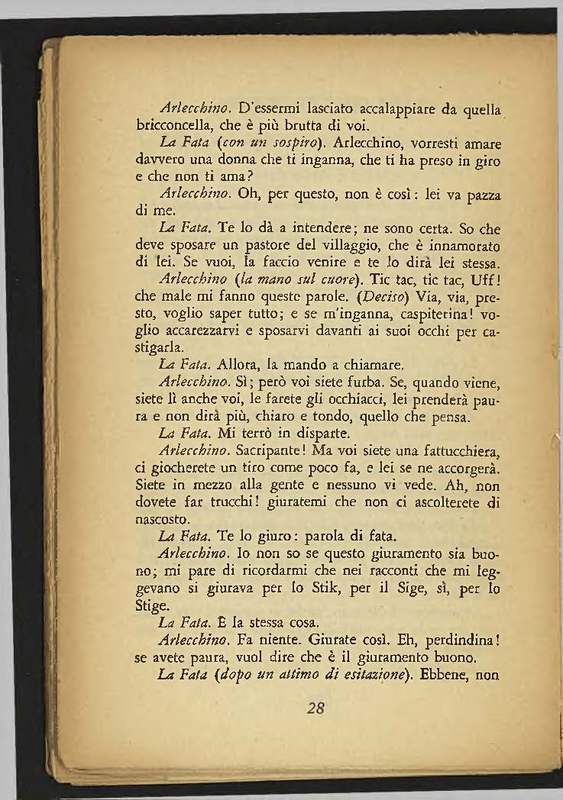 1944 : Arlecchino dirozzato dall’amore (Corrado Tumiati)