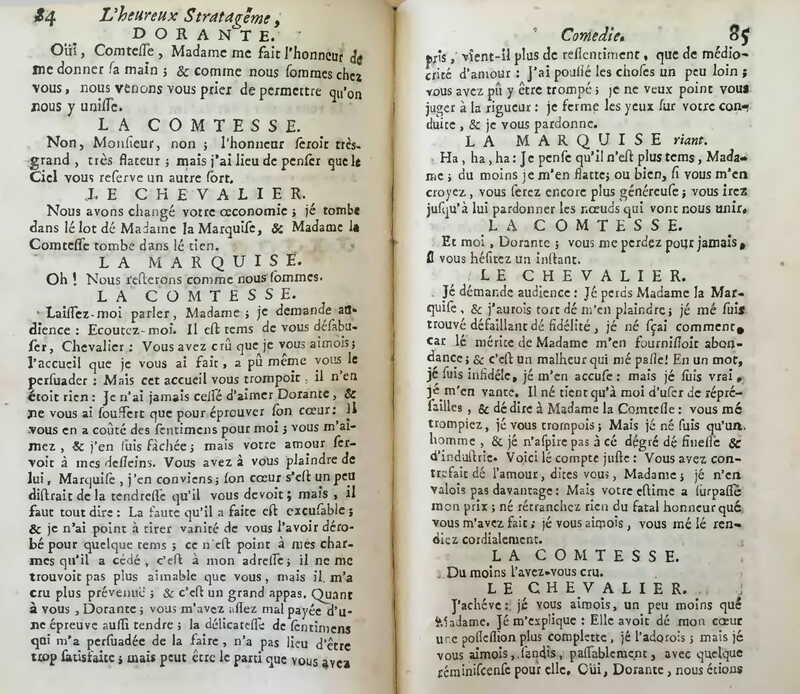 1733 : L’heureux stratagème