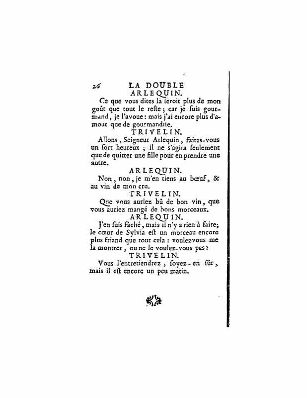 1724 : La double inconstance
