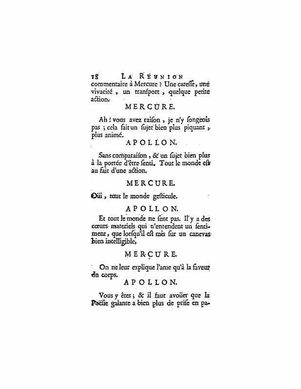 1732 : La réunion des amours