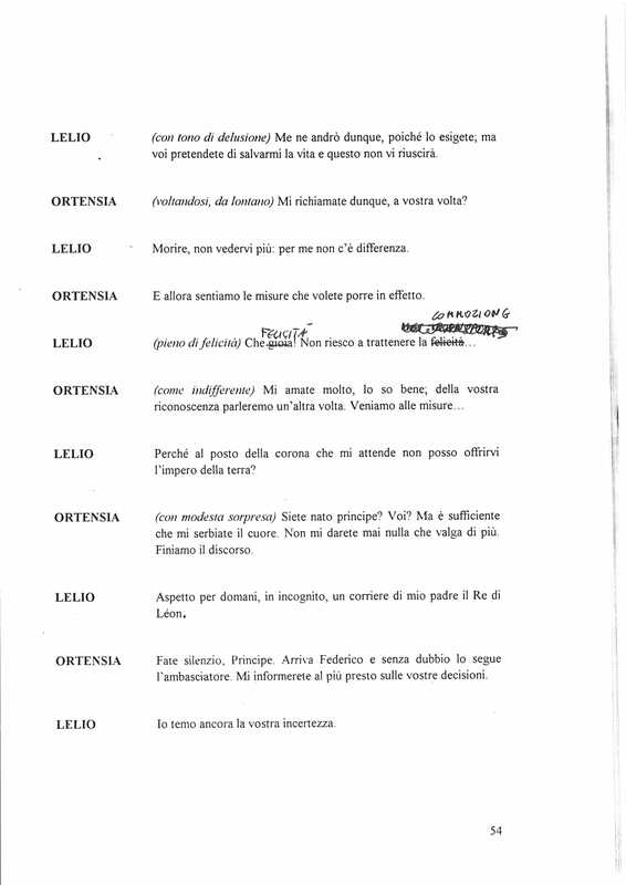 1997 : Il principe travestito (Cristina Pezzoli)