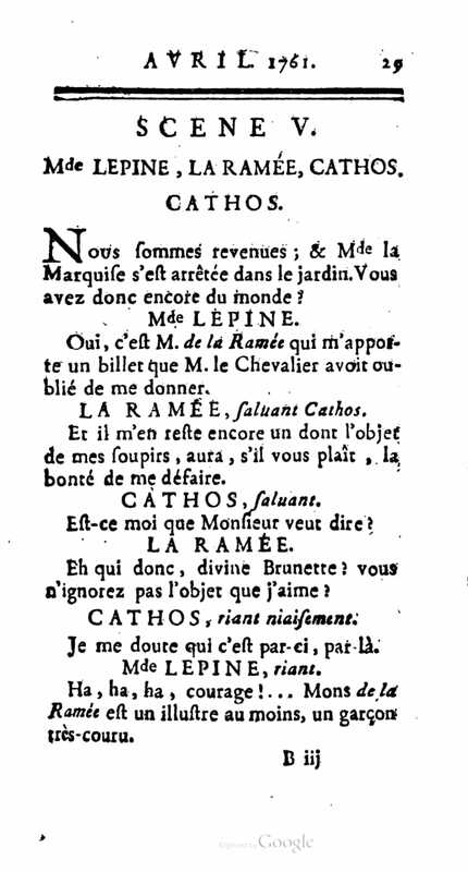 1761 : La provinciale