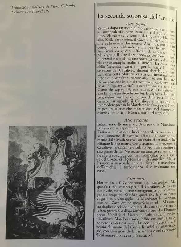 1983 :La seconda sorpresa dell’amore (Piero Colombi, Anna Lia Franchetti)