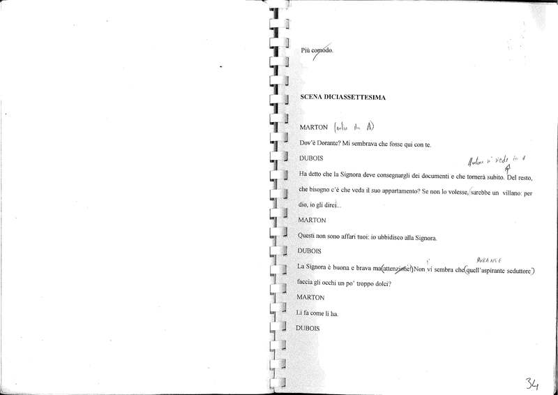 1998 : Le false confidenze (Toni Servillo)