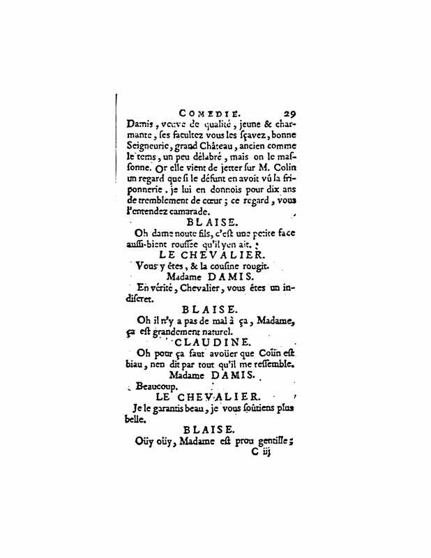 1729 : L’héritier de village