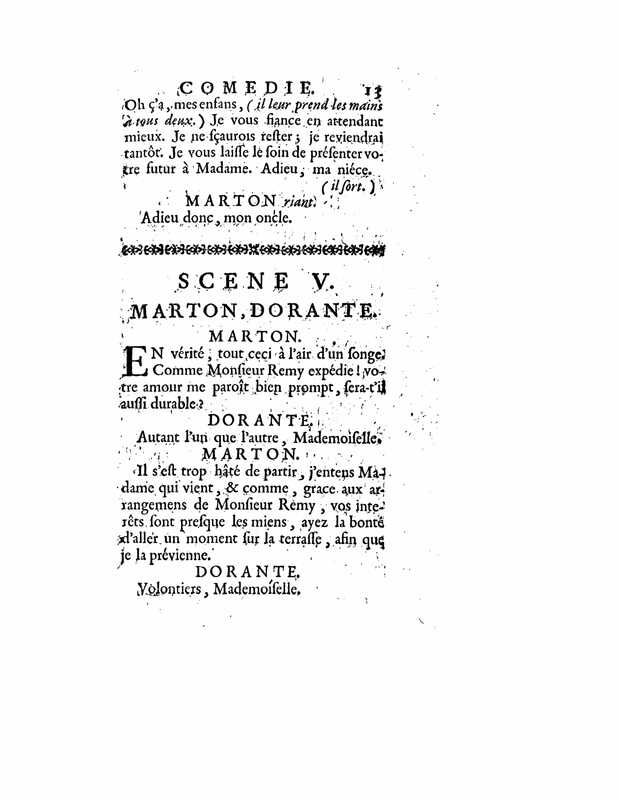 1738 : Les fausses confidences