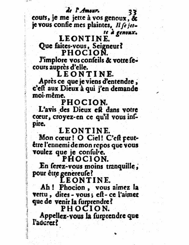 1732 : Le triomphe de l’amour