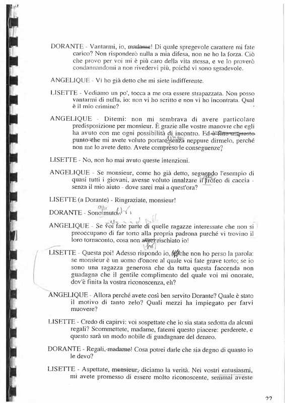 1995 : La madre confidente (Franco Però)