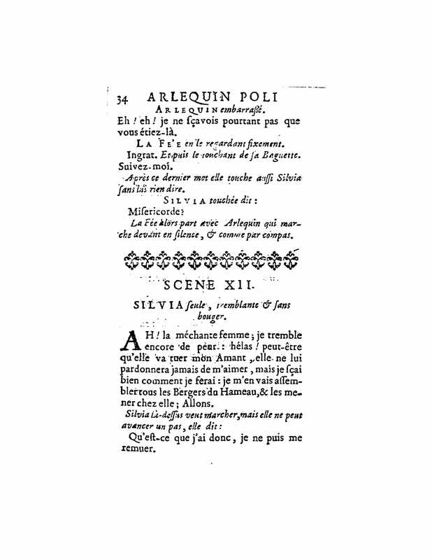 1723 : Arlequin poli par l’amour