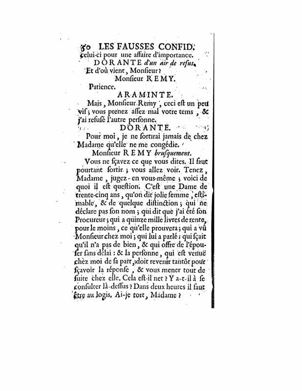 1738 : Les fausses confidences