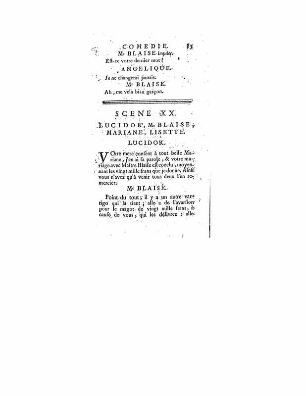 1740 : L’épreuve