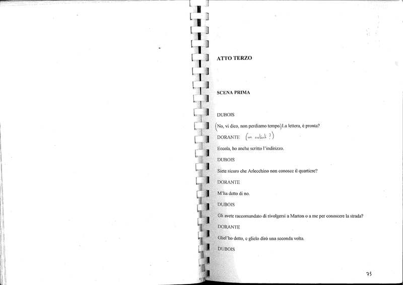 1998 : Le false confidenze (Toni Servillo)