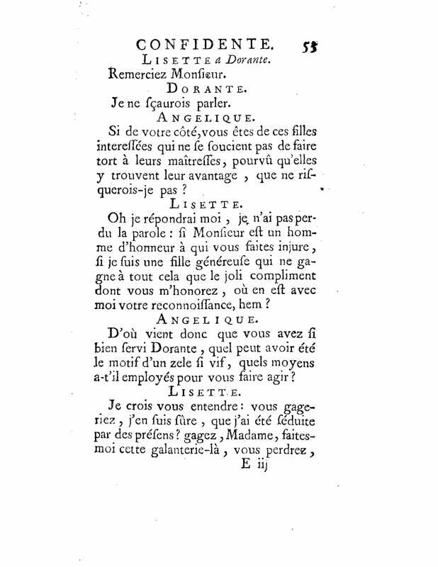 1735 : La mère confidente