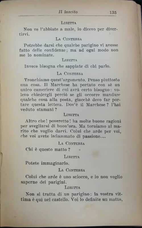 1930 : Il lascito (Maria Luisa Fanciulli)
