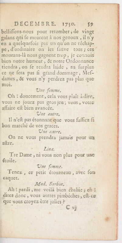 1750 : La colonie