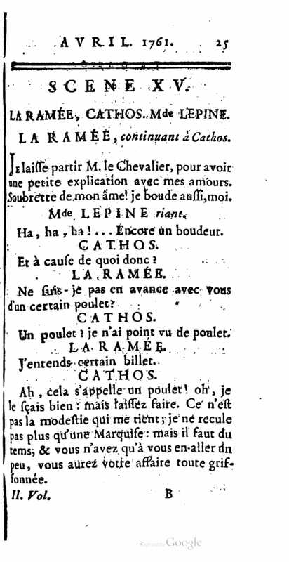 1761 : La provinciale