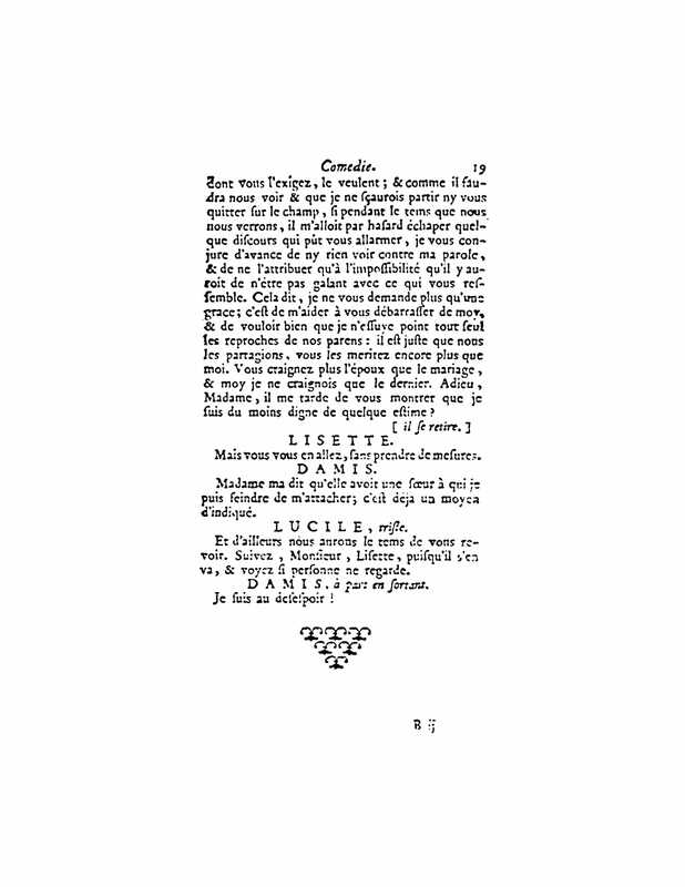 1732 : Les serments indiscrets