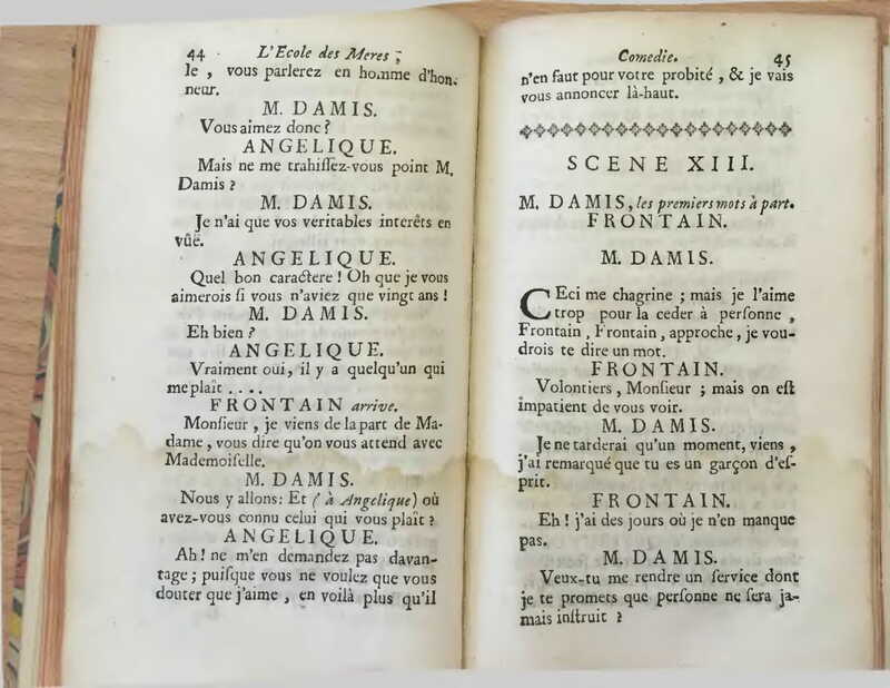 1732 : L’école des mères