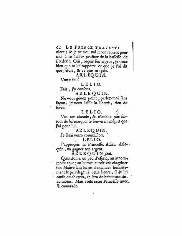 1727 : Le prince travesti