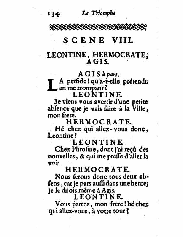 1732 : Le triomphe de l’amour