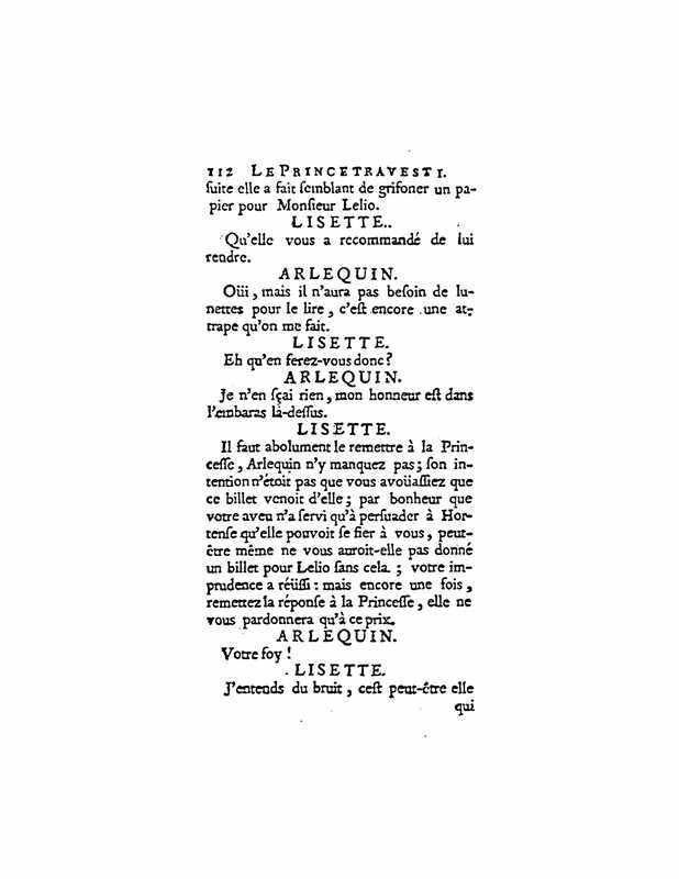 1727 : Le prince travesti