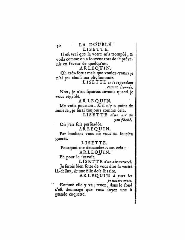 1724 : La double inconstance