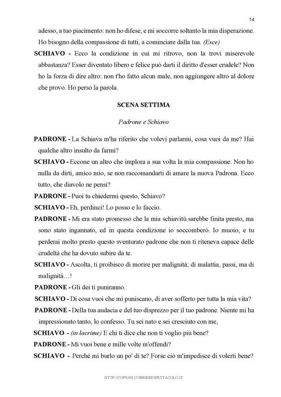 2016 [?] : L’isola degli schiavi [Traduction anonyme]