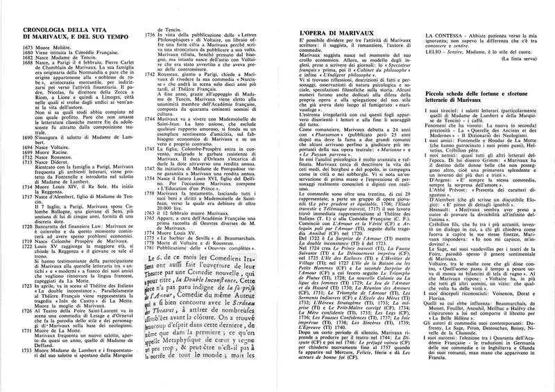 1978 : La doppia incostanza (Andrée Ruth Shammah) programme (reprise?)