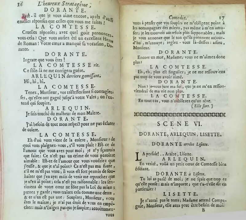 1733 : L’heureux stratagème