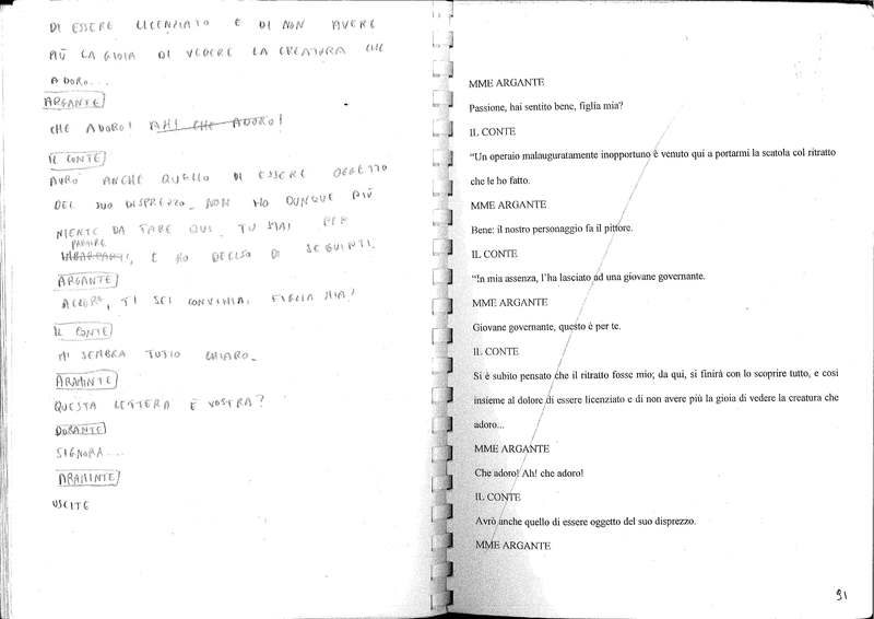 1998 : Le false confidenze (Toni Servillo)