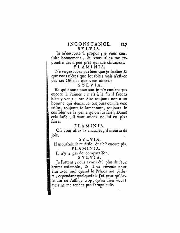 1724 : La double inconstance