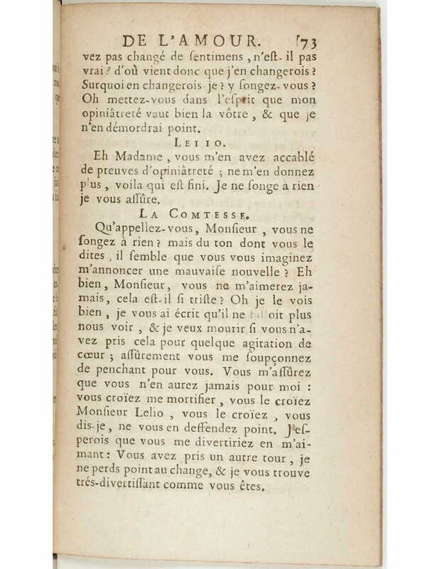 1723 : La surprise de l’amour