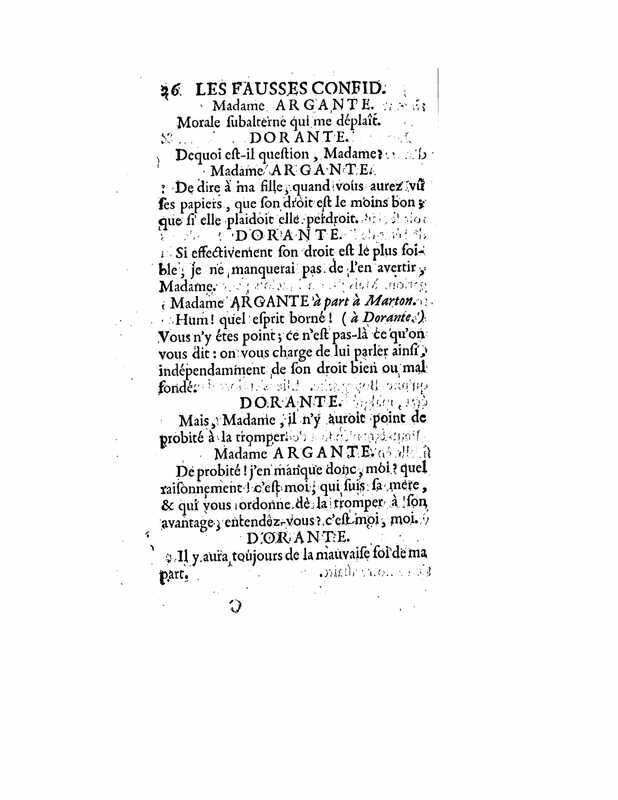 1738 : Les fausses confidences